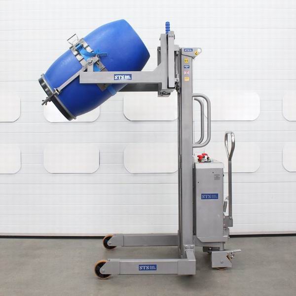 Manipulateur de fût en acier inoxydable (électrique) STE01-DRU01-SS